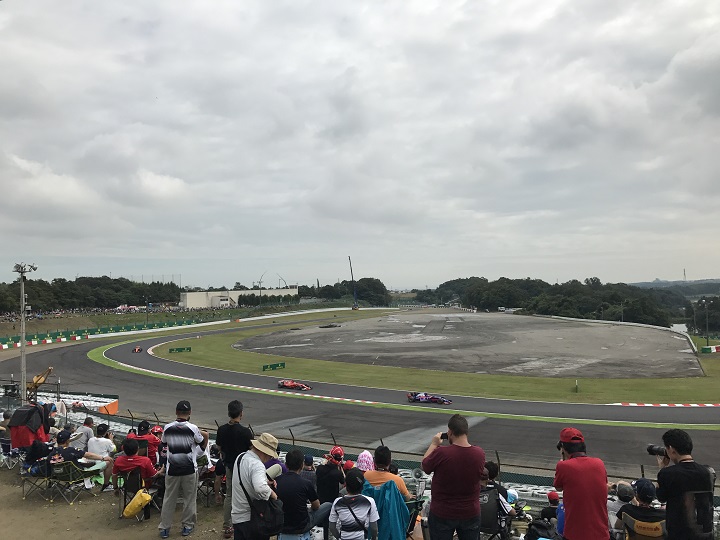 F1 日本GP 鈴鹿 サーキット ヘアピンプラス カメラマン席 CDEMヘアピン ...